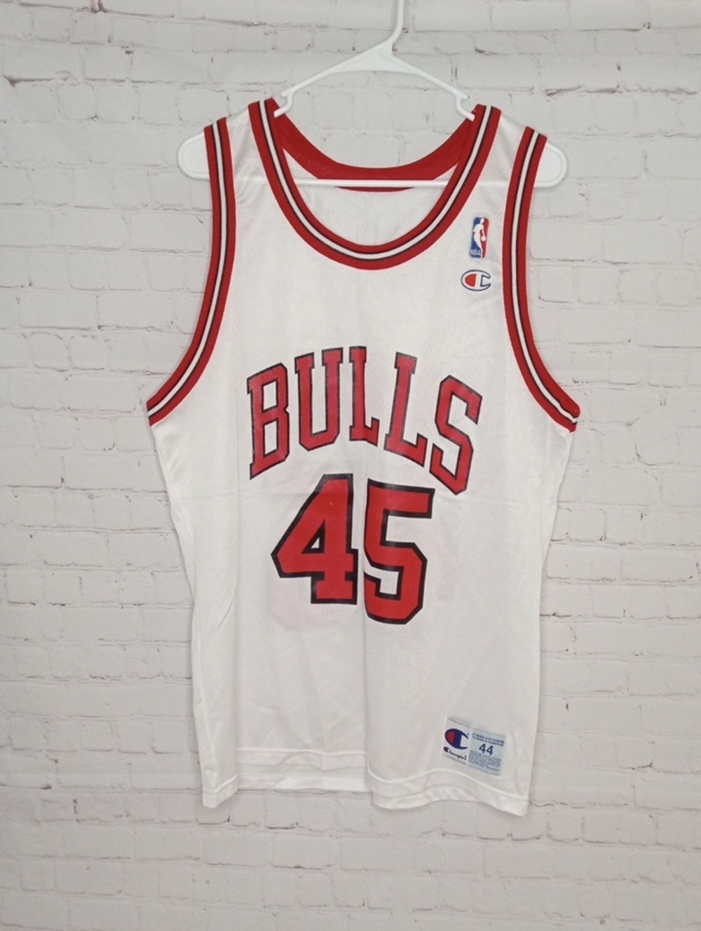Champion Michael Jordan Bulls 45 Away Basketball Jersey